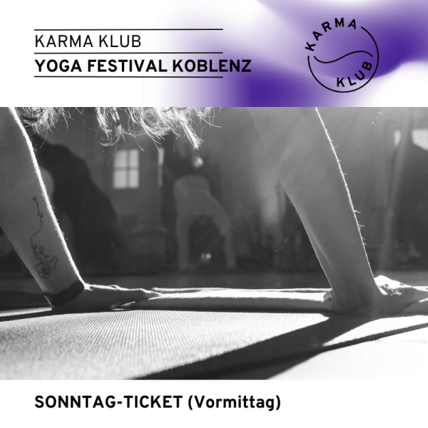 Yoga Festival Koblenz Sonntag-Ticket Vormittag